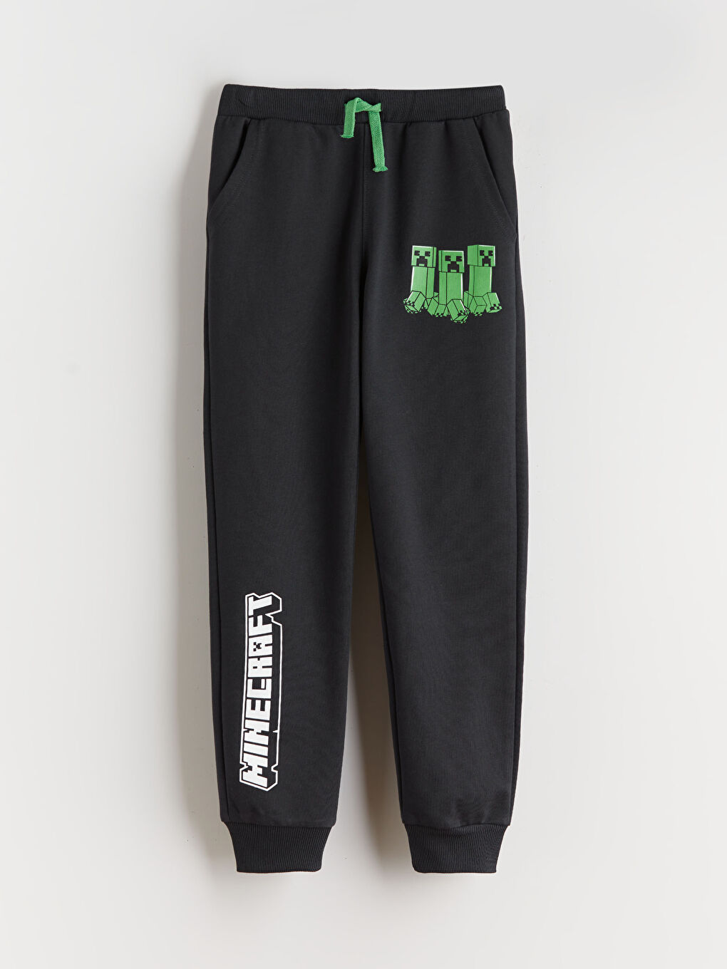 l_20252-w5mk65z4-hnx_a.jpg LCW Kids Charcoal Elastic Waist Minecraft Print Boys Jogger Pants