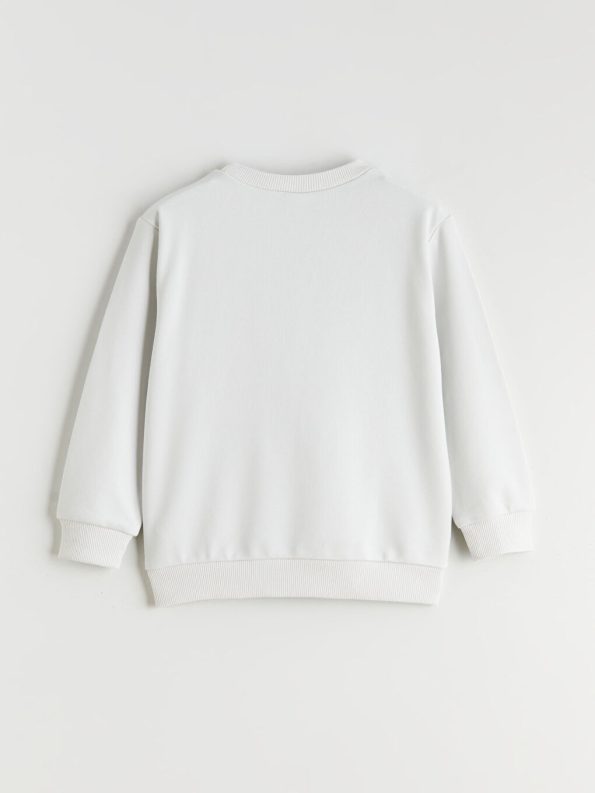 LCW Kids Gray Animal Print Boys Sweatshirt