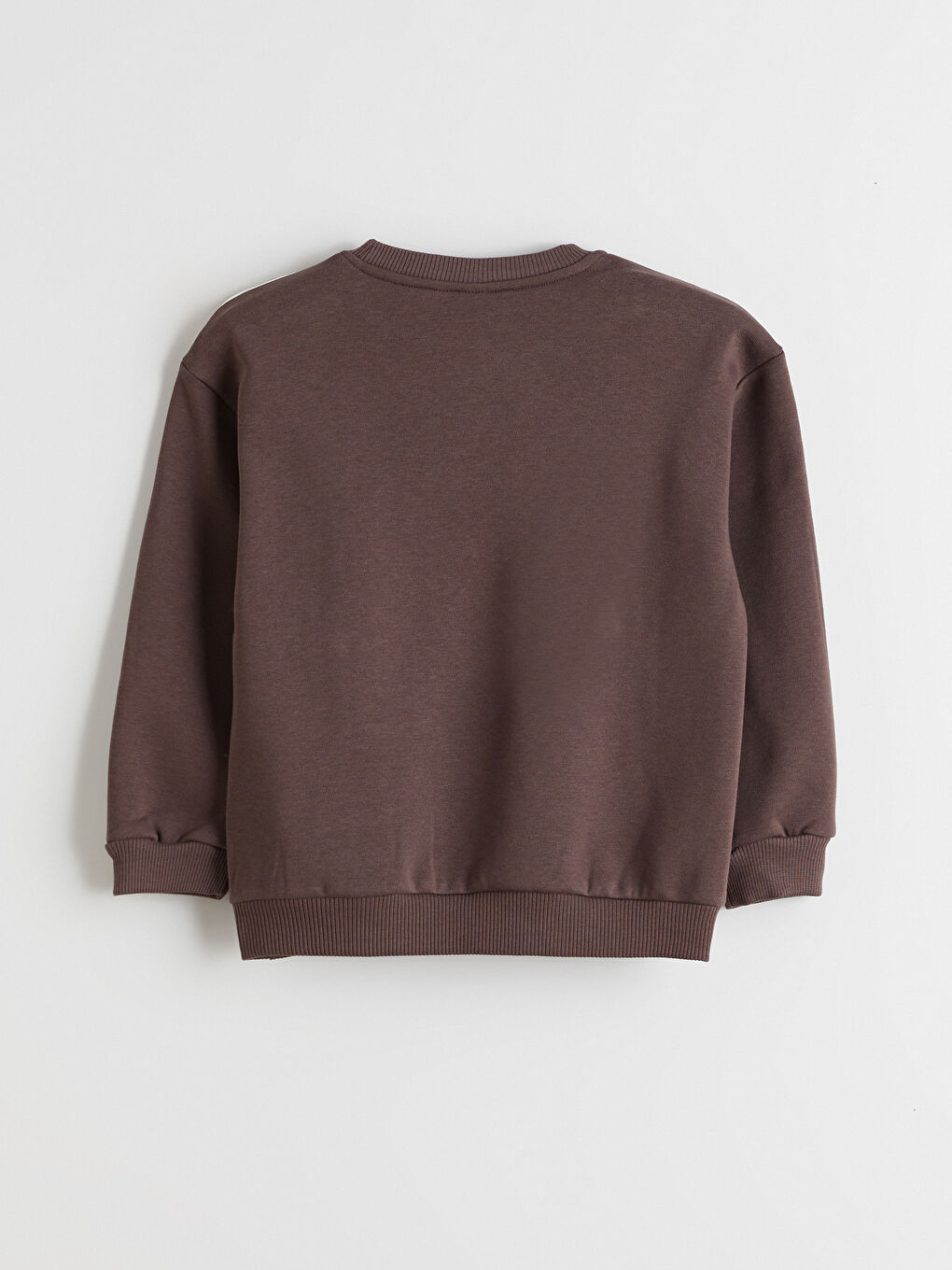 l_20252-w5mq14z1-r3c_a3.jpg LCW Kids Brown Printed Thick Sweatshirt for Boys