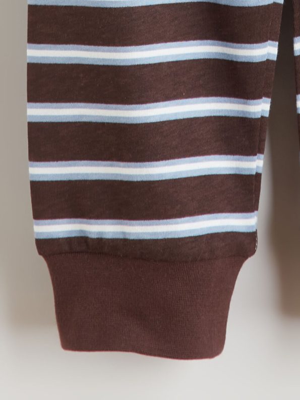 LCW Kids White Crew Neck Boys Pajama Set