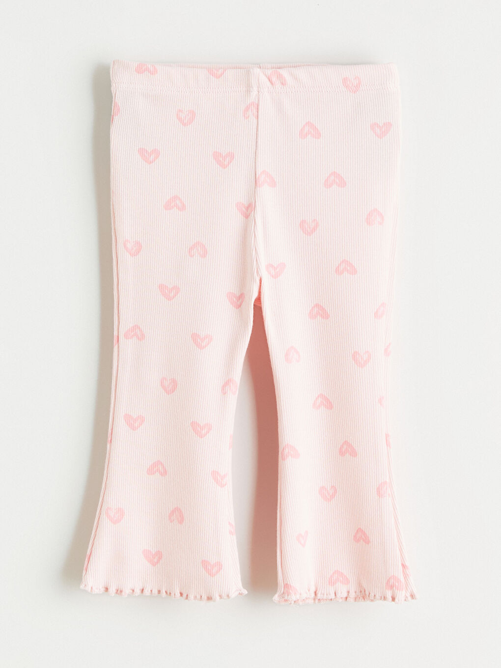 l_20252-w5n483z1-lt4_a4-1.jpg LCW Baby Pink Crew Neck T-Shirt and Leggings Set