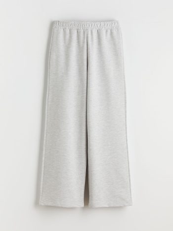 LCW Kids Gray Elastic Waist Girls Sweatpants