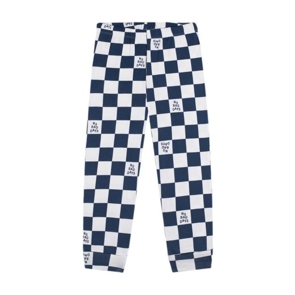 Navy No Bad Days Long Sleeve Pajama Set