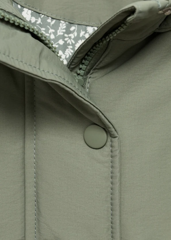 Hooded Trench Coat