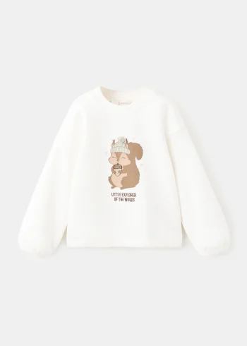 Embroidered Patterned Sweatshirt