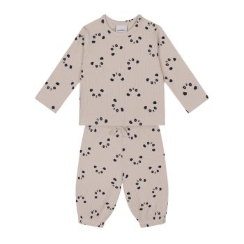 Panda Long Sleeve T-Shirt and Pants Set