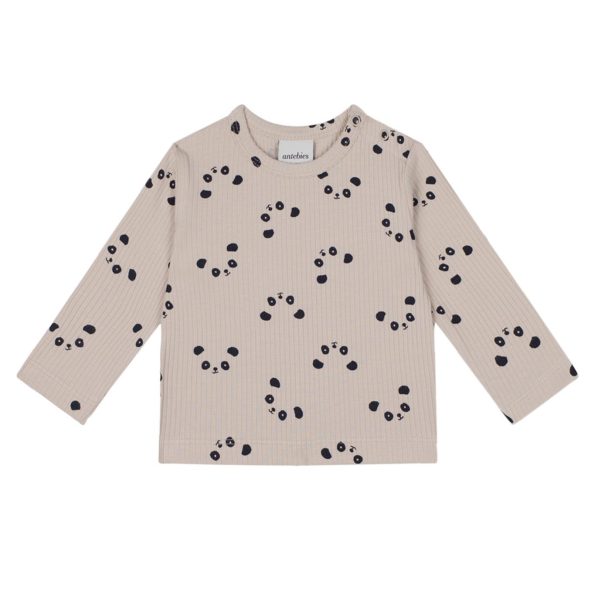 Panda Long Sleeve T-Shirt and Pants Set