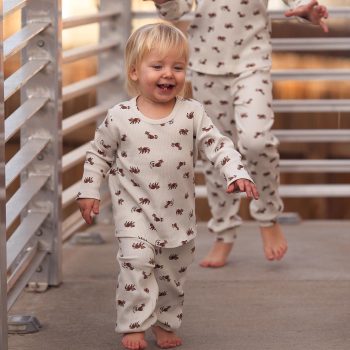Raccoon Long Sleeve T-Shirt and Pants Set