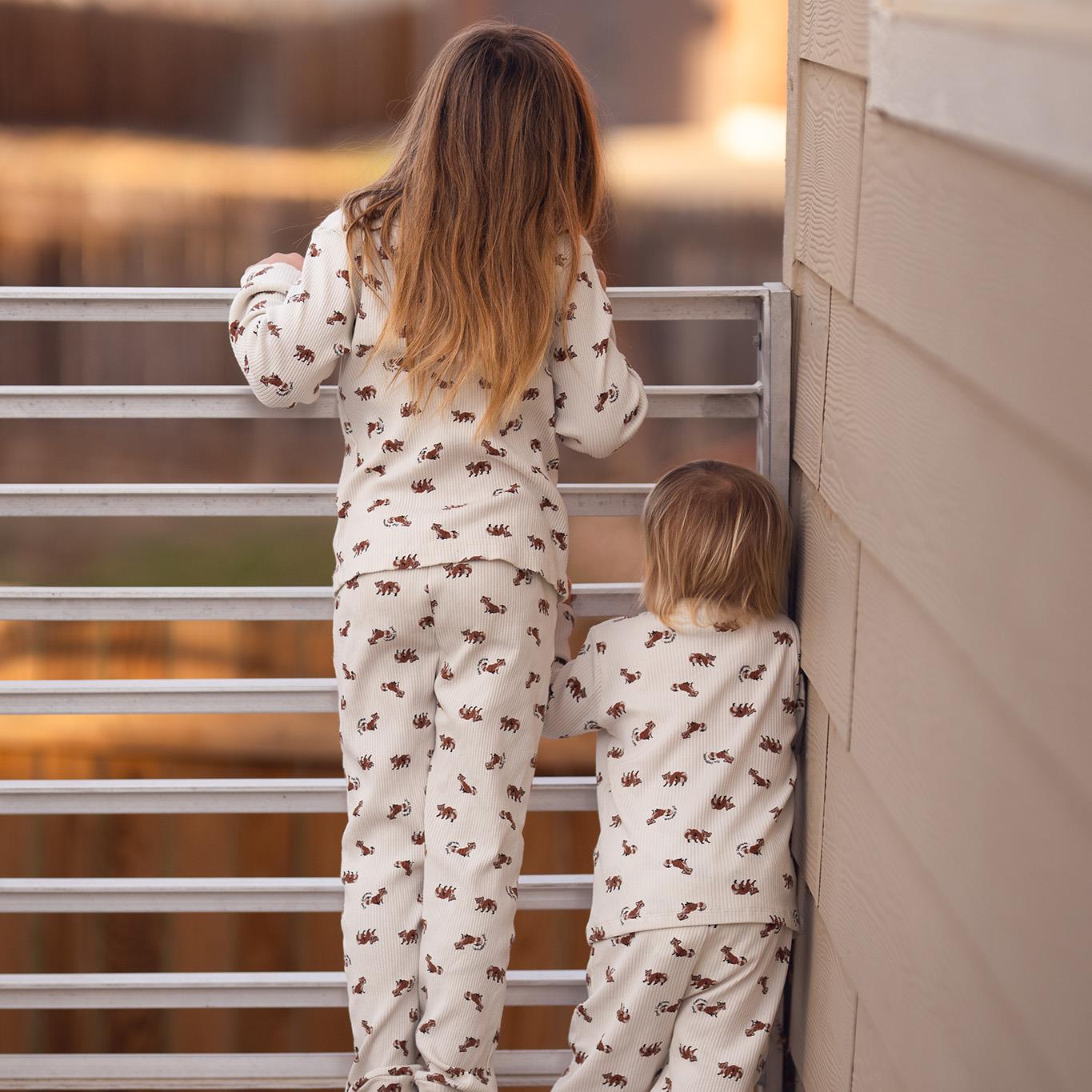 rakun-uzun-kollu-tshirt-pantolon-set-8513.jpg Raccoon Long Sleeve T-Shirt and Pants Set