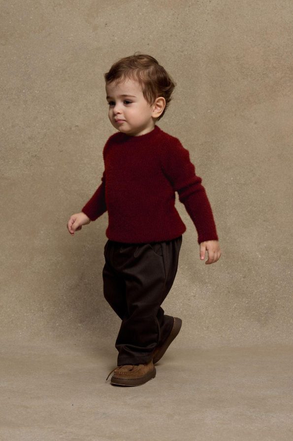 Soft Plush Sweater Burgundy