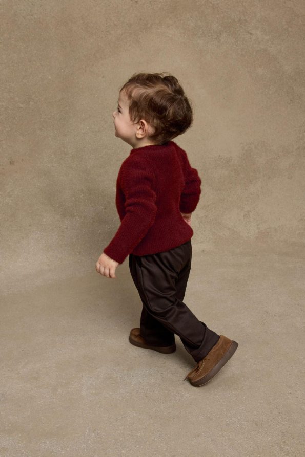 Soft Plush Sweater Burgundy