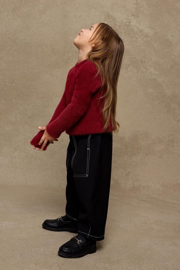 Soft Plush Sweater Red