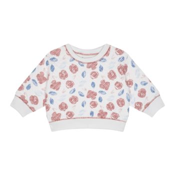 Watercolor Flower Sweatshirt and Leggings Set