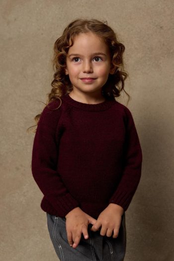 Burgundy Knit Sweater