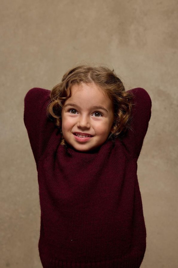Burgundy Knit Sweater