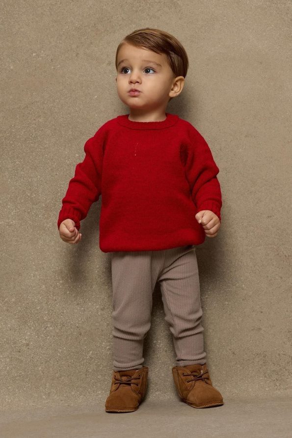 Red Knit Sweater