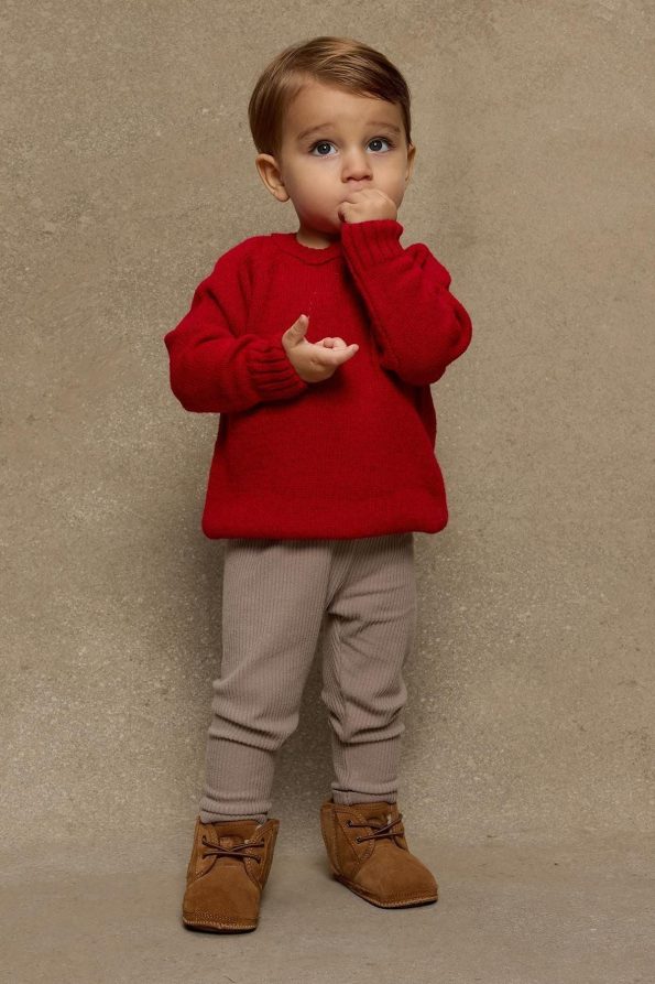 Red Knit Sweater