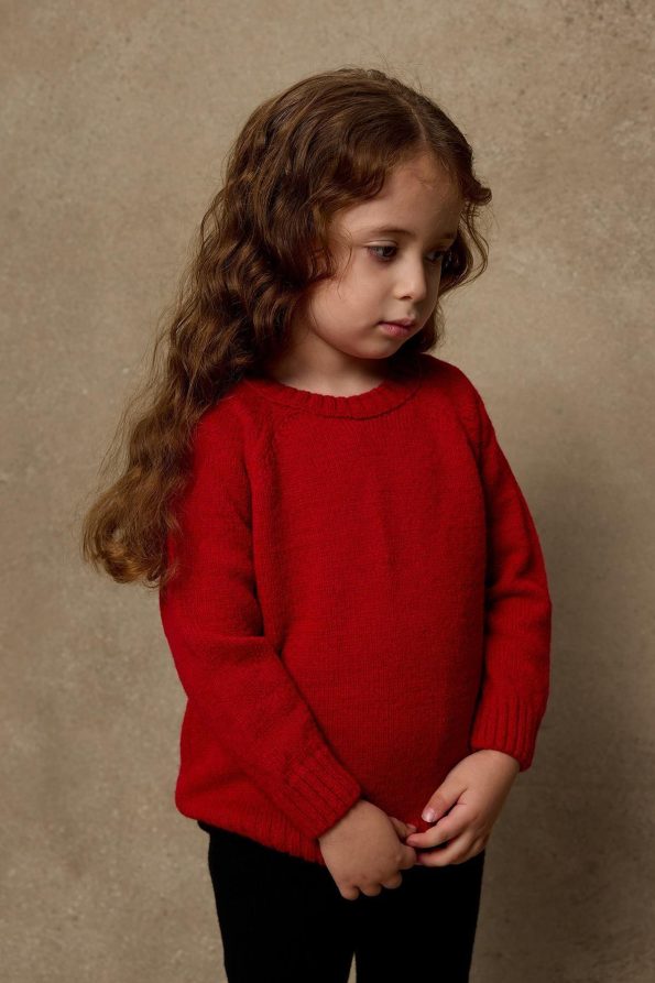 Red Knit Sweater