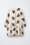 Embroidered Floral Dress