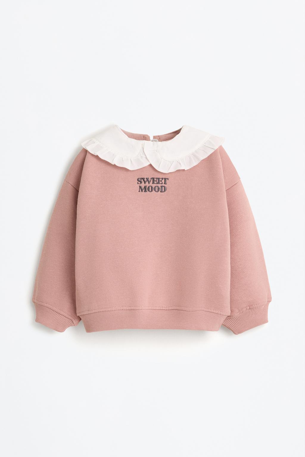 05049205926-A2.jpg Bicycle Neck Sweatshirt and Ribbed Leggings Set