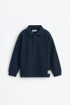 Plain Polo Neck Sweatshirt