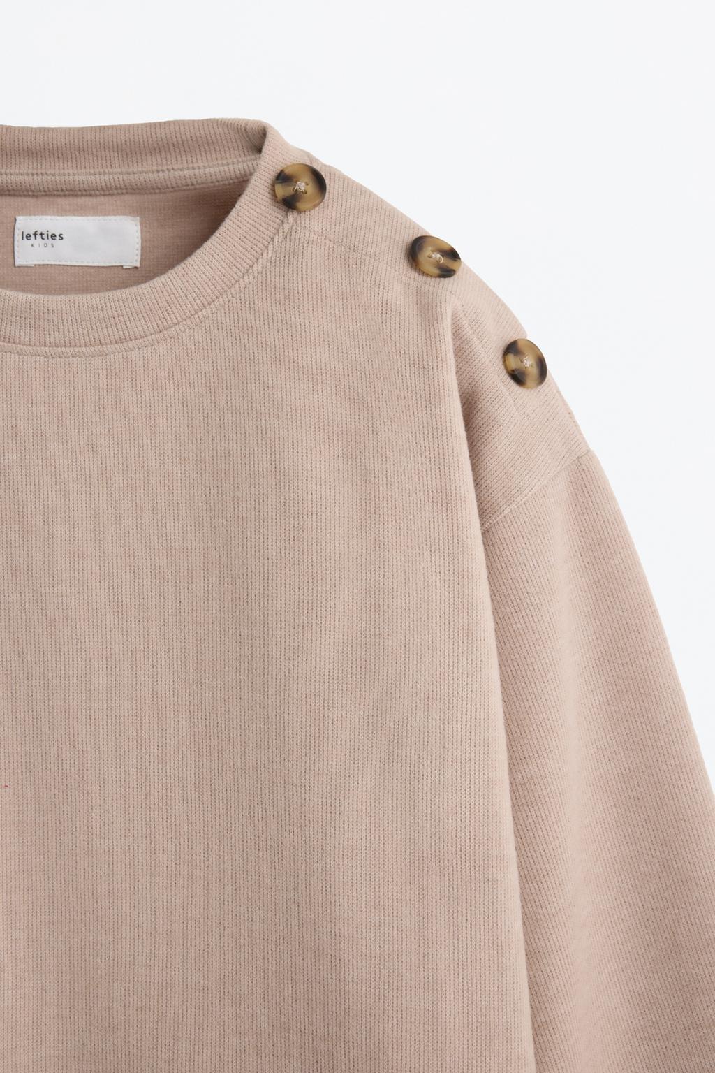 05114108711-A7.jpg Button Detail Cut Sweatshirt