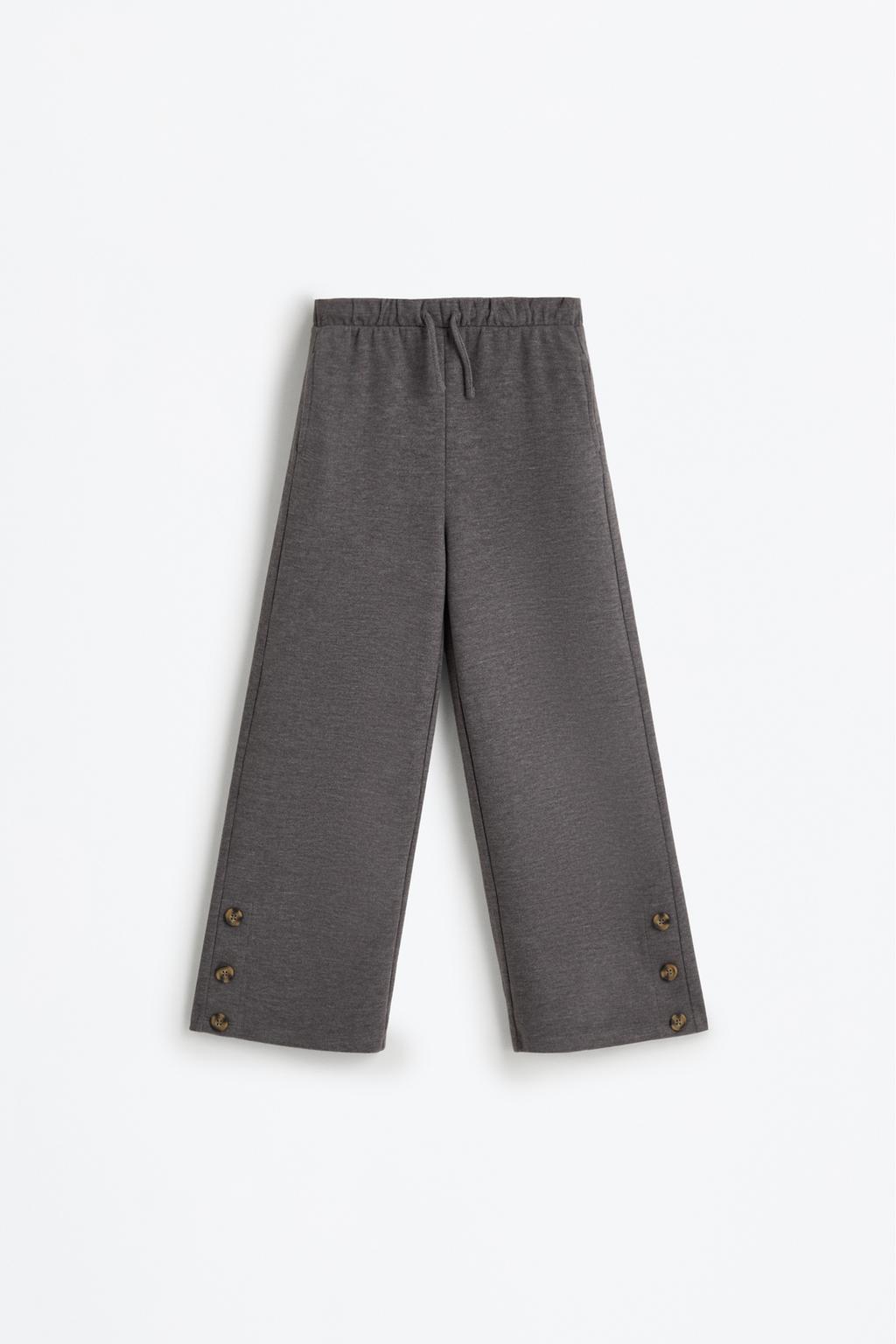 05114109828-A5.jpg Button Detail Loose Fit Trousers