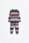 Baby Velvet Trim Pajama Set