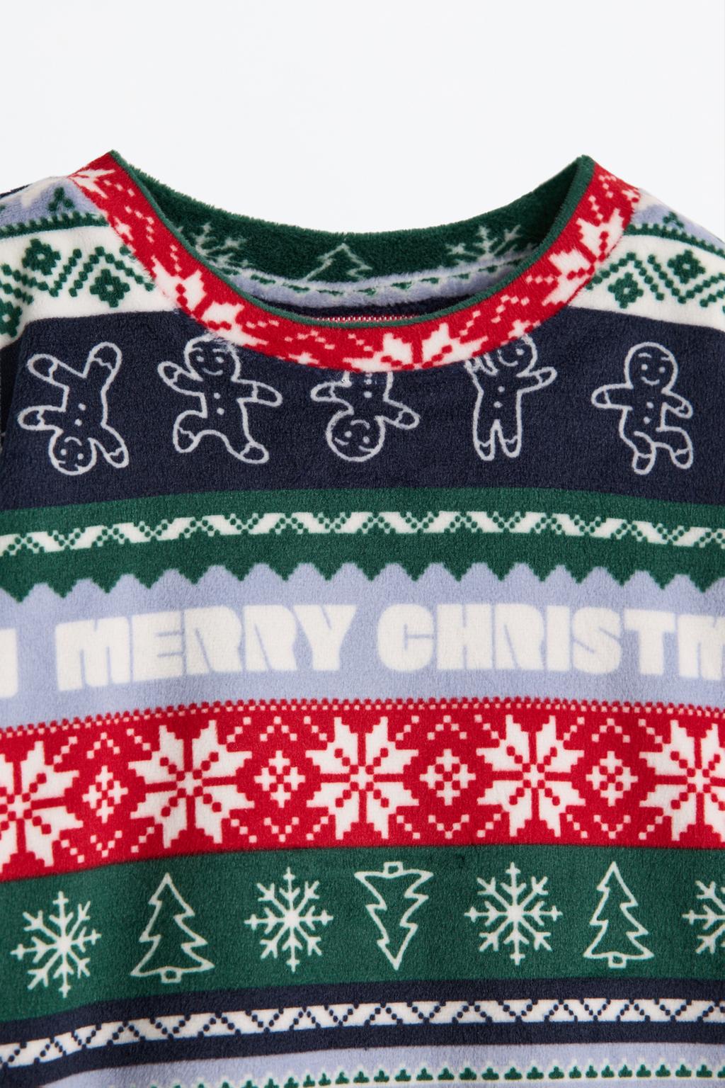 05139252403-A4.jpg Baby Velvet Trim Pajama Set