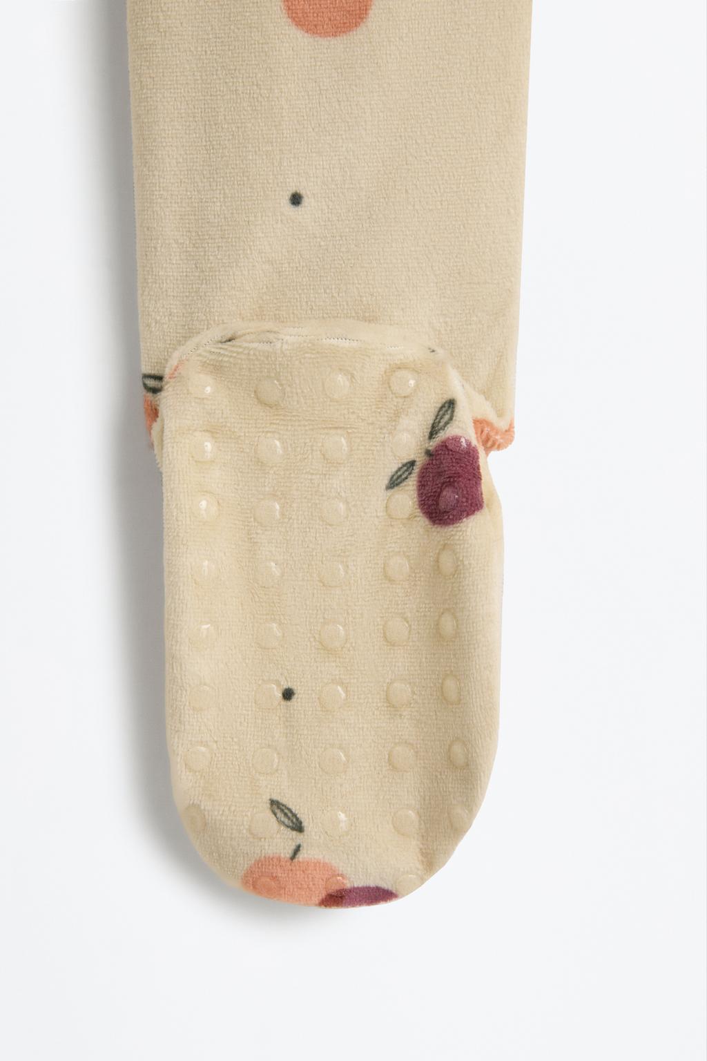 05139254721-A5.jpg Patterned Velvet Pajama Jumpsuit