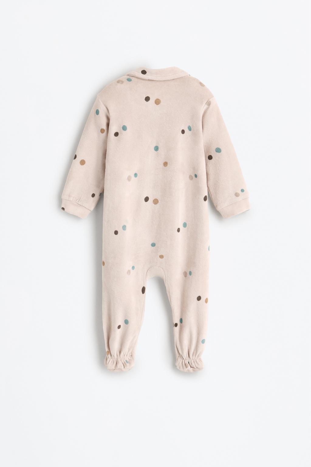 05139284712-A4.jpg Velvet Textured Jumpsuit Pajama