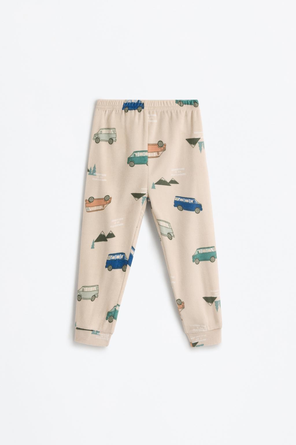 05139855737-A5.jpg Printed Velvet Pajama Set