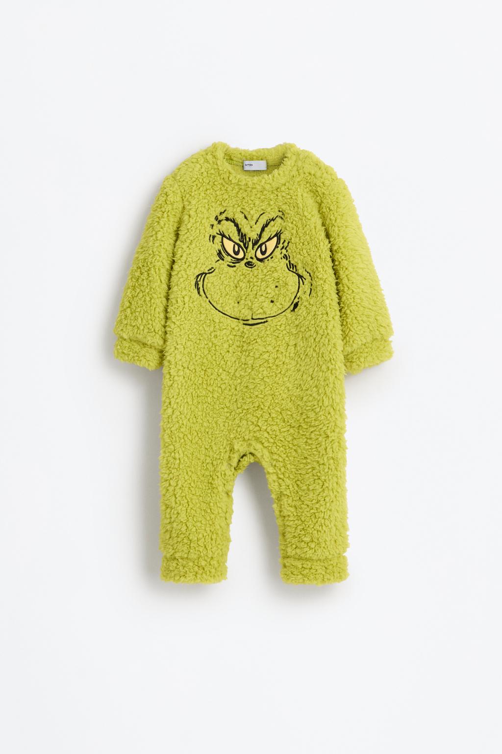05139861500-A1.jpg Baby Grinch™ Plush Pajama Romper