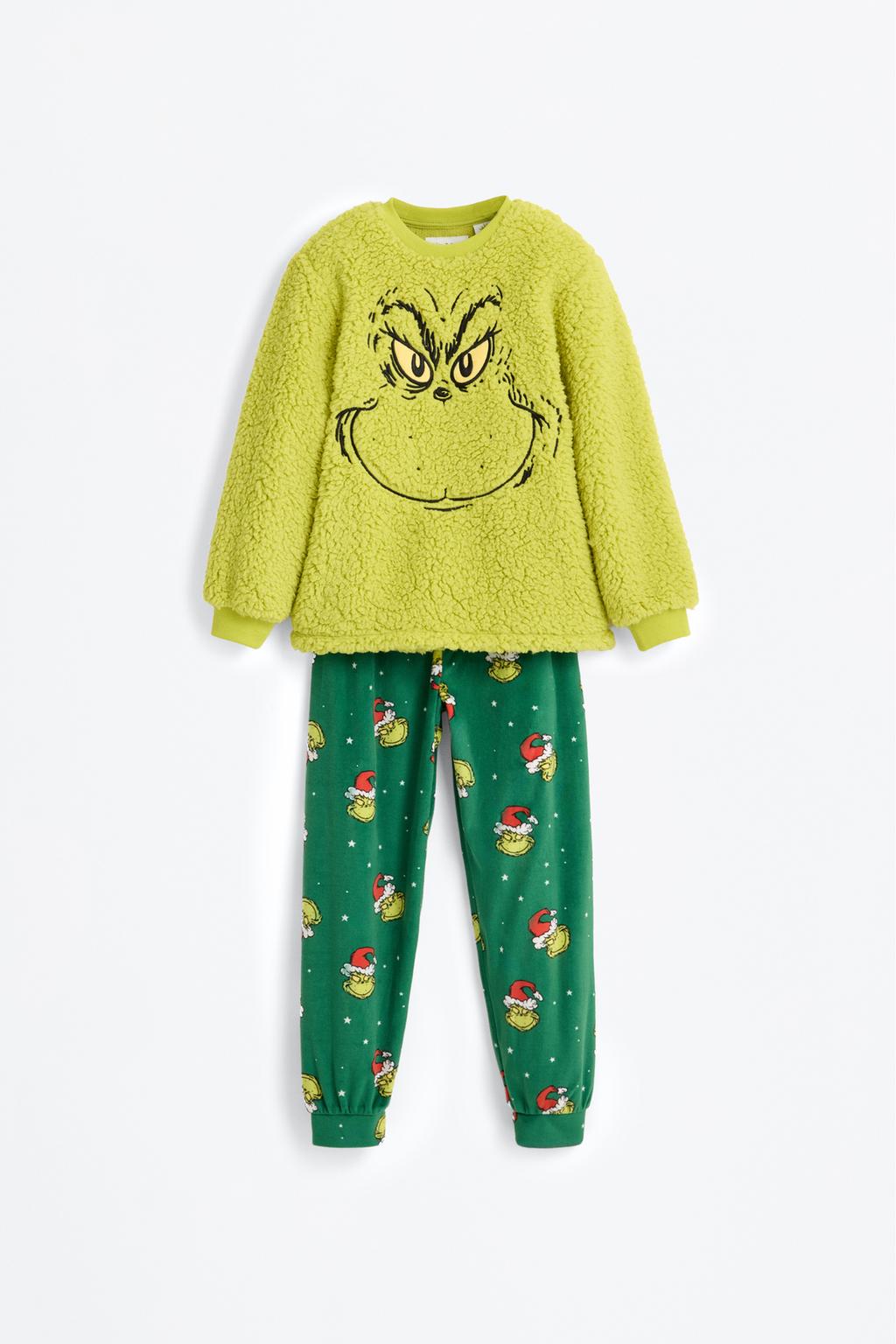 05139862500-A5.jpg Baby Grinch Polar Pajama Set