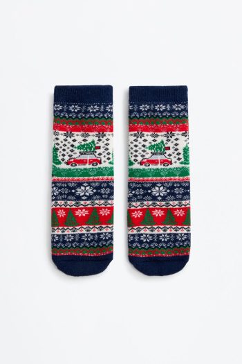 Baby | Christmas Themed Car Patterned Socks