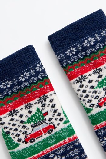 Baby | Christmas Themed Car Patterned Socks