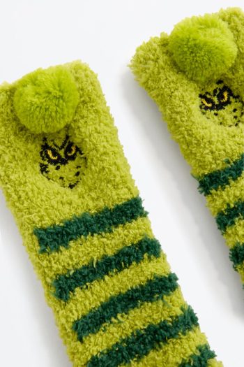 Baby Grinch TM & © 2025 DSE Patterned Socks