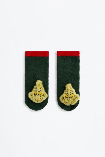 Baby | 3D Grinch Plush Sock Box