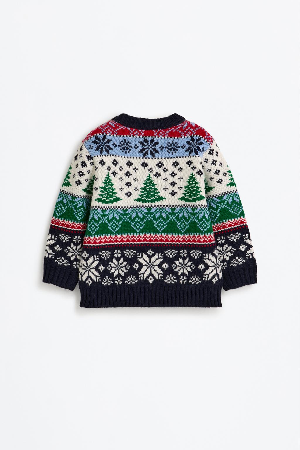 05604202401-A4.jpg Baby | Christmas Pattern Sweater