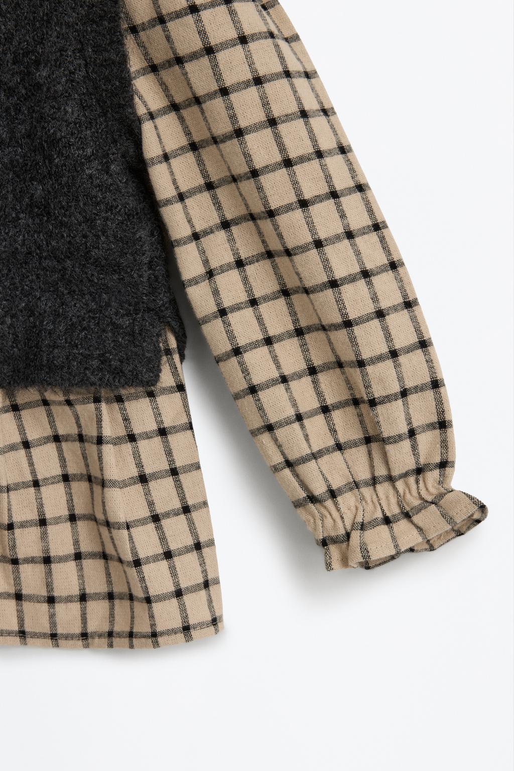 05914200818-A6.jpg Knitted Vest and Shirt Set