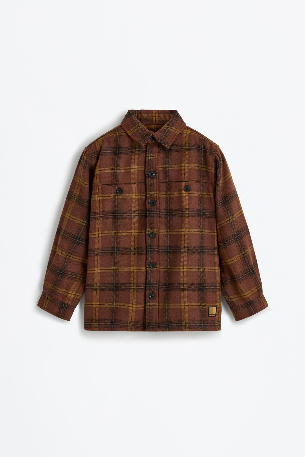 05914701737-A5.jpg Checked Lightweight Jacket