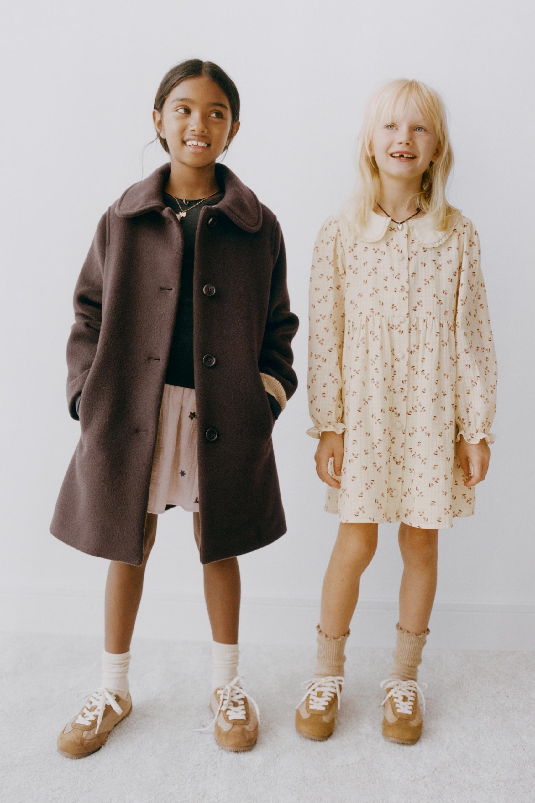 06420479712-p-1.jpg Floral Dress with Contrast Collar