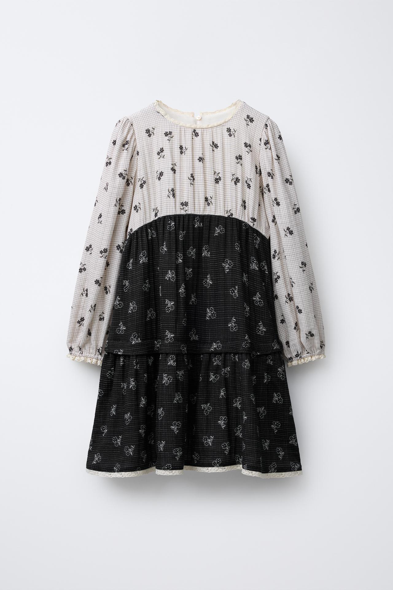 06865635093-e1.jpg Check and Floral Dress