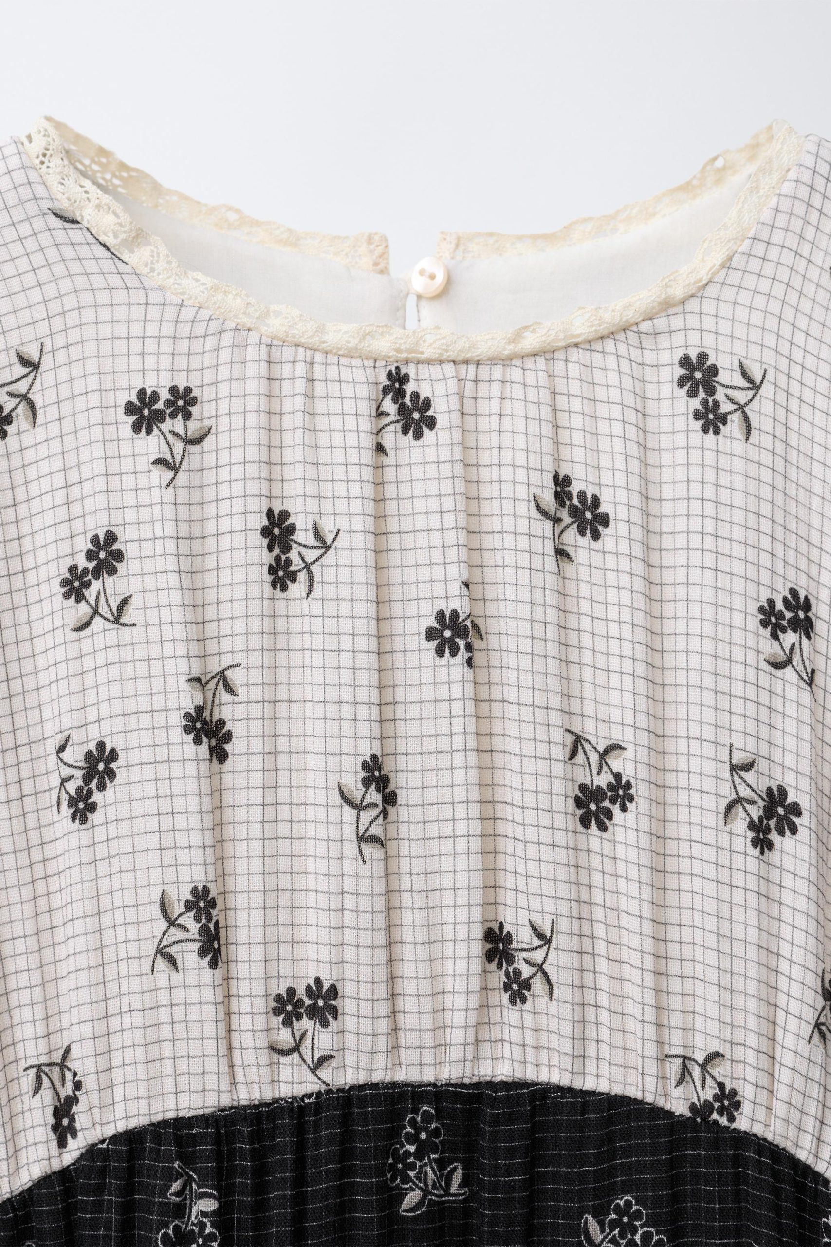 06865635093-e3.jpg Check and Floral Dress