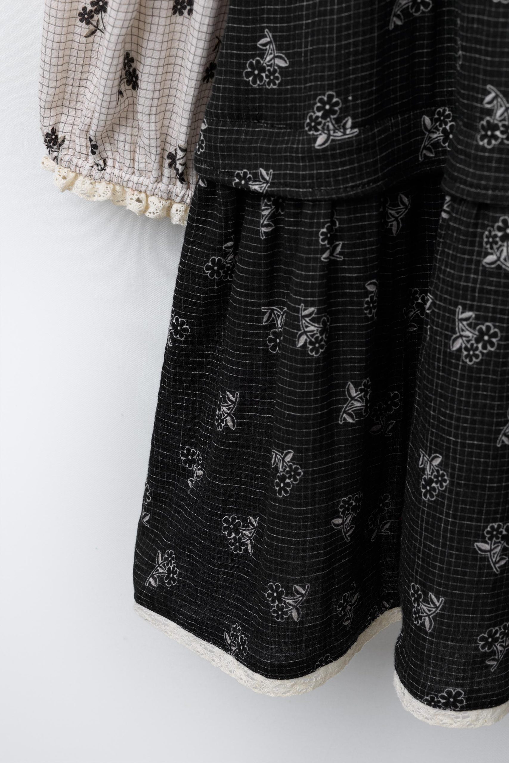 06865635093-e4.jpg Check and Floral Dress