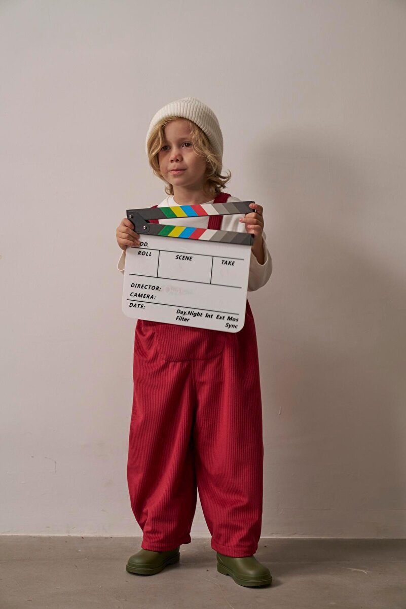 1_org_zoom-105.jpg Oh La La Koala Burgundy Velvet Children's Dungaree