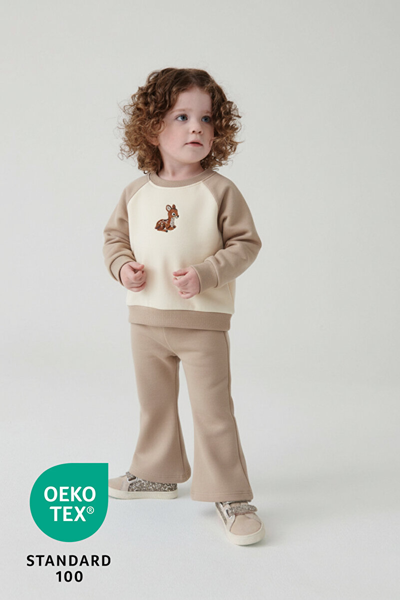 1_org_zoom-108.jpg Luppinos Baby Deer 2-Piece Cotton Embroidered Top Set