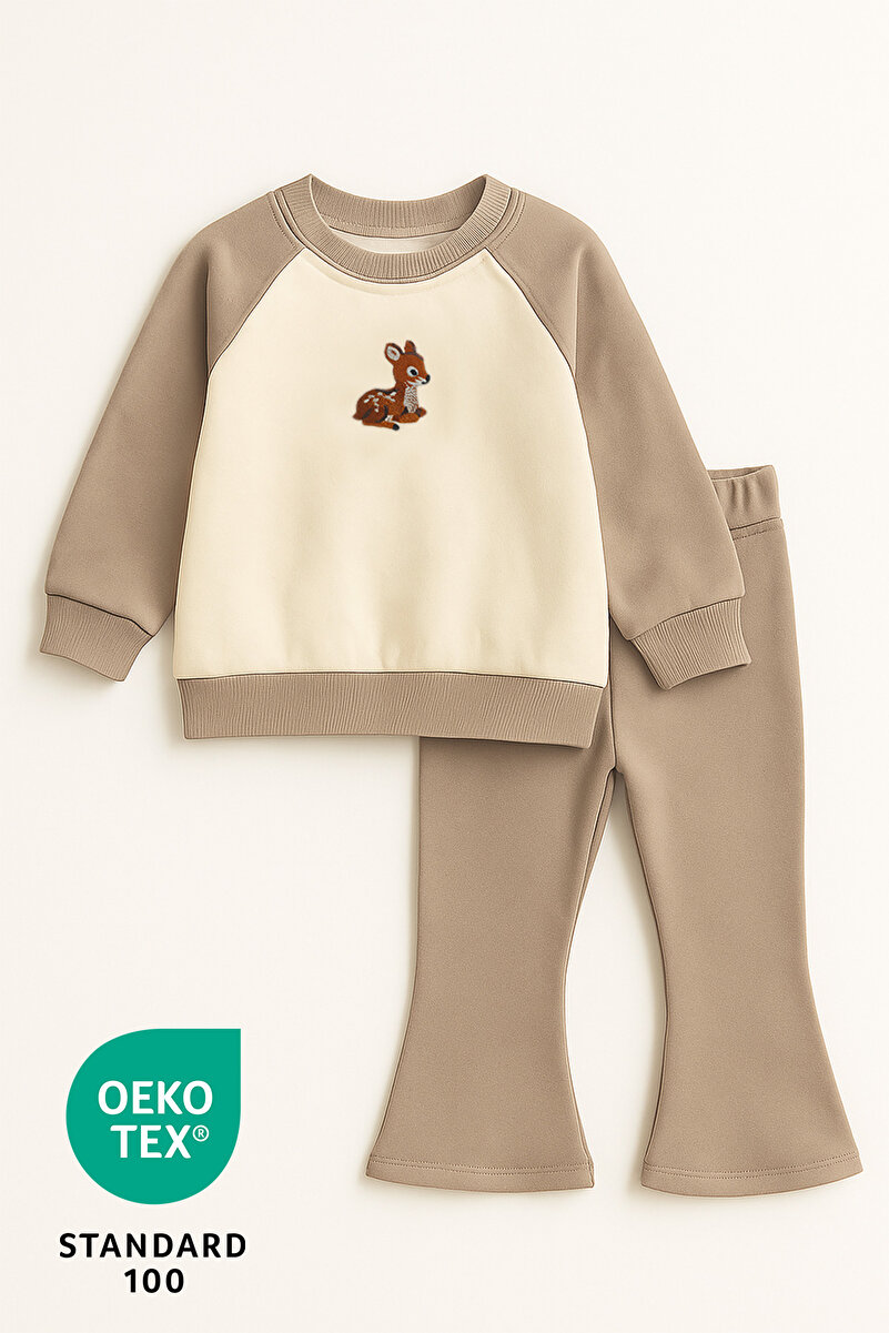1_org_zoom-109.jpg Luppinos Baby Deer 2-Piece Cotton Embroidered Top Set
