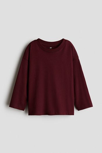 H&M Long Sleeve Cotton T-Shirt
