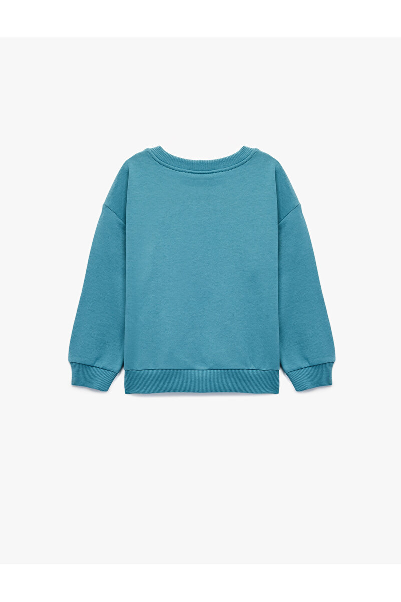 1_org_zoom-277.jpg Cotton Long Sleeve Crew Neck Dog Print Sweatshirt